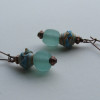 recycled glass earrings1